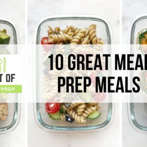 great meal prep meals featured image