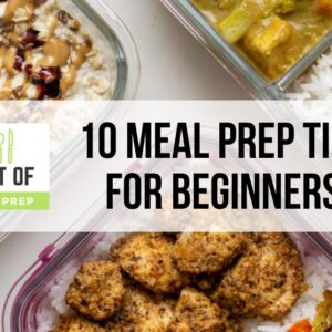 meal prep tips for beginners featured image