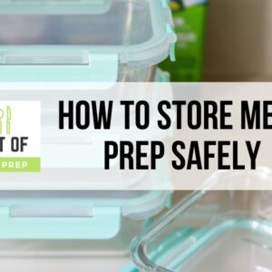 how to store meal prep safely featured image