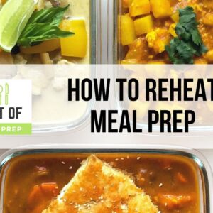 how to reheat meal prep featured image